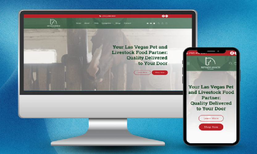 Nevada Ranch Tack and Feed Website