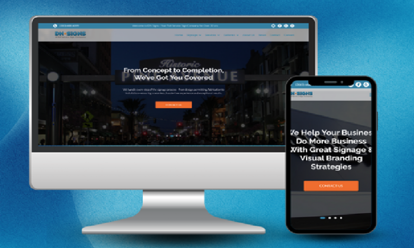 DN Signs Website