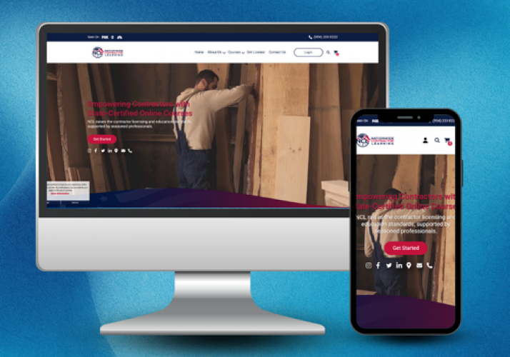 Nationwide Contractor Learning Website