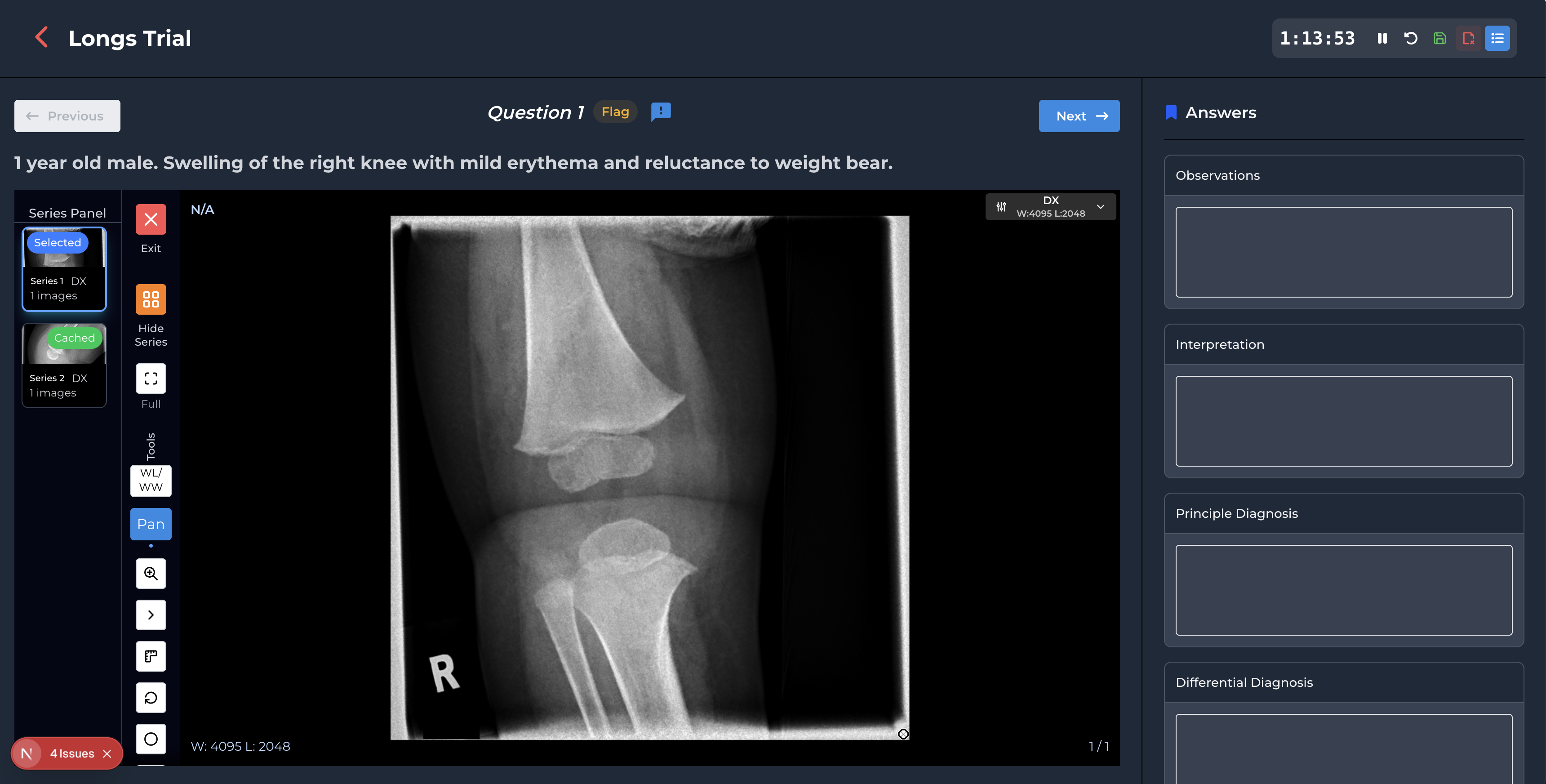MyFRCR — UK Radiology Exam Platform